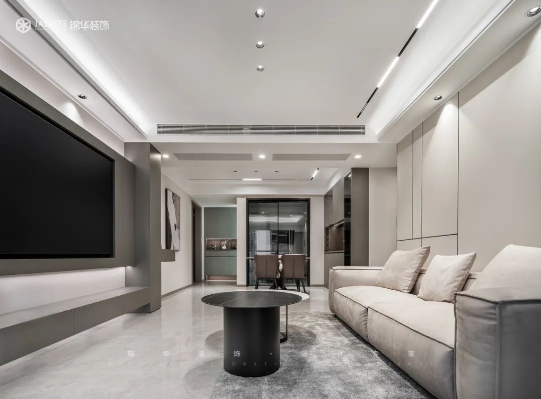 120㎡精装房改造丨锦华装饰-17