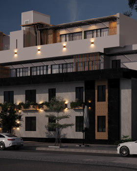 45栋建筑统一现代立面概念设计项目丨沙特阿拉伯