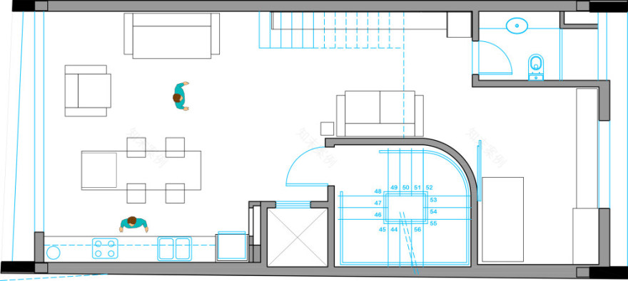 巴西双层公寓,融入现代艺术气息-32