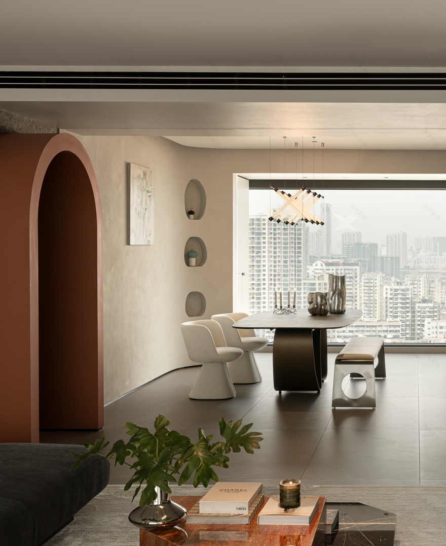 流动的暗夜之光,300平大平层丨中国无锡丨赛维雅空间设计事务所-13