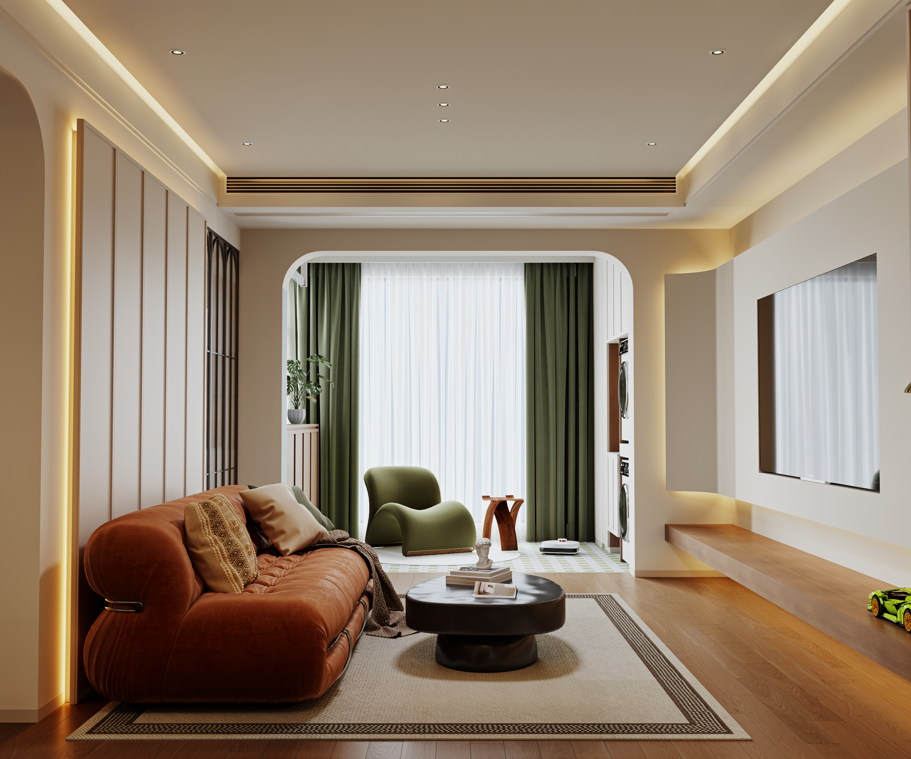 深圳如愿设计：演绎法式慵懒度假风，浪漫至死不渝！-2