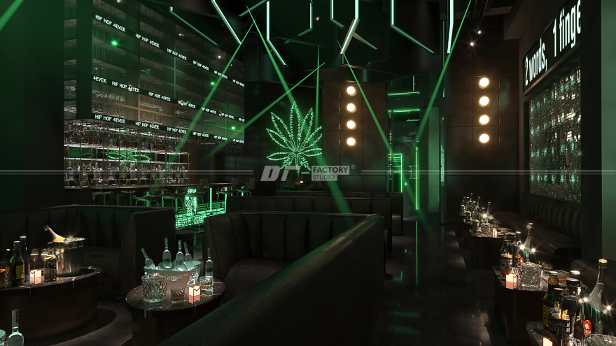 摩西 CLUB(曲靖店)丨中国曲靖丨鱼骨设计-9