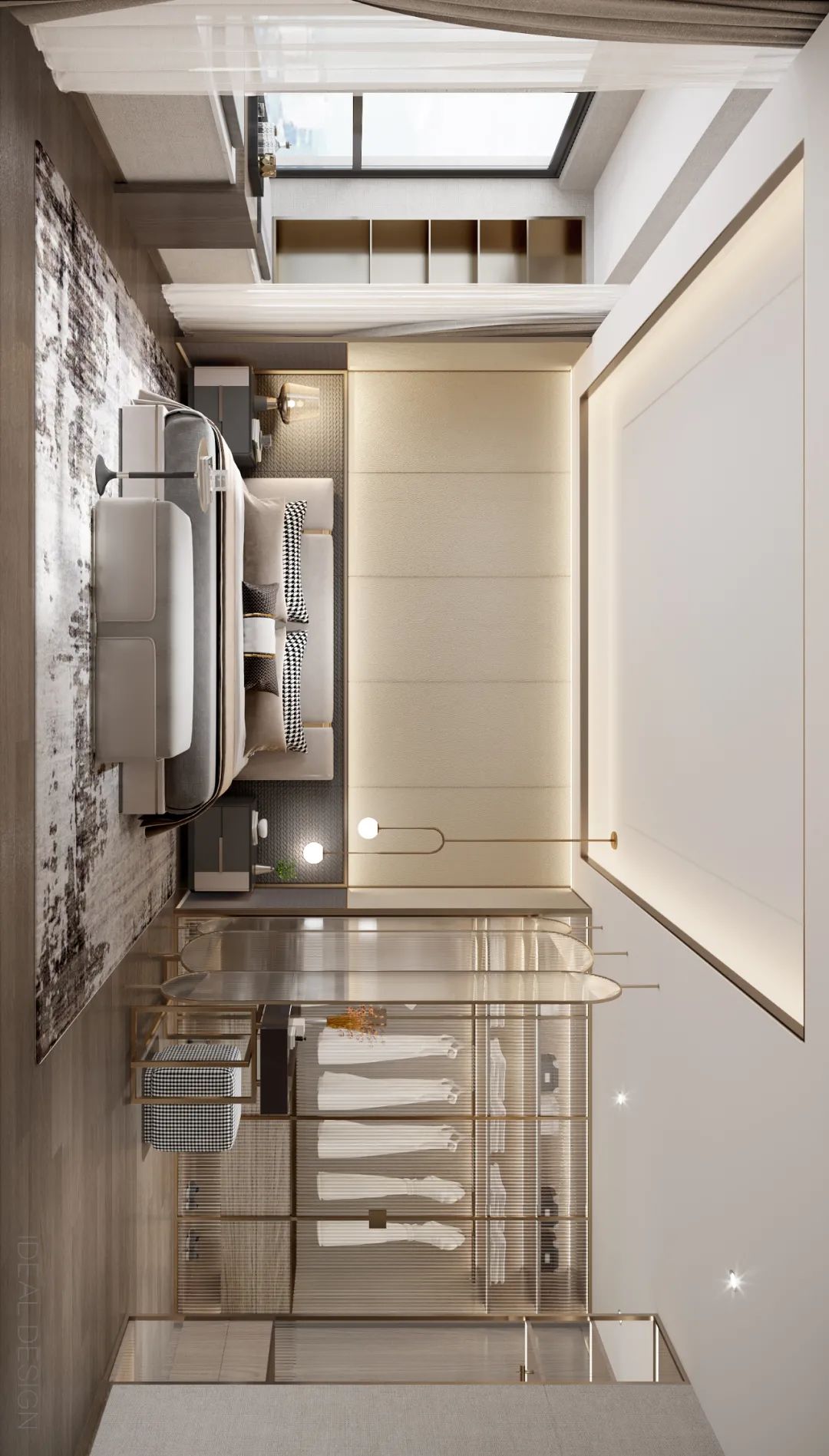 恒久的质感美学·东原麓·印长江 180 户型样板间丨中国长沙丨IDEAL DESIGN 上海逸碟建筑设计咨询有限公司-46