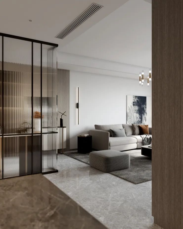 仁和世代春天 150㎡现代风,简约贵气空间解读-8