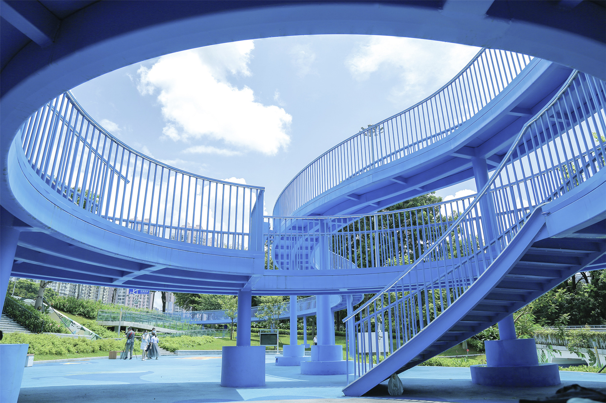 深圳笋岗 5G 智慧口袋公园丨中国深圳丨文科园林-9