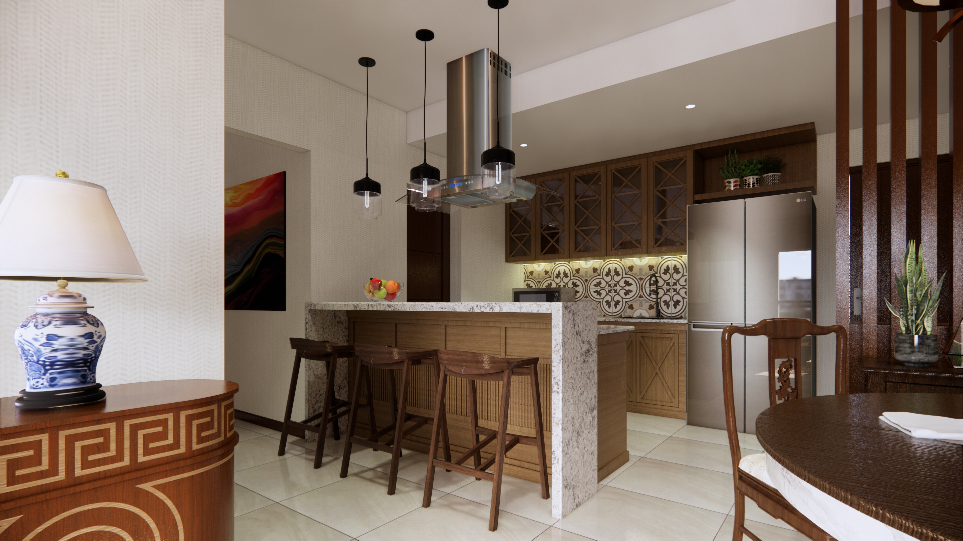 Modern Oriental Condo Unit | Ortigas-5