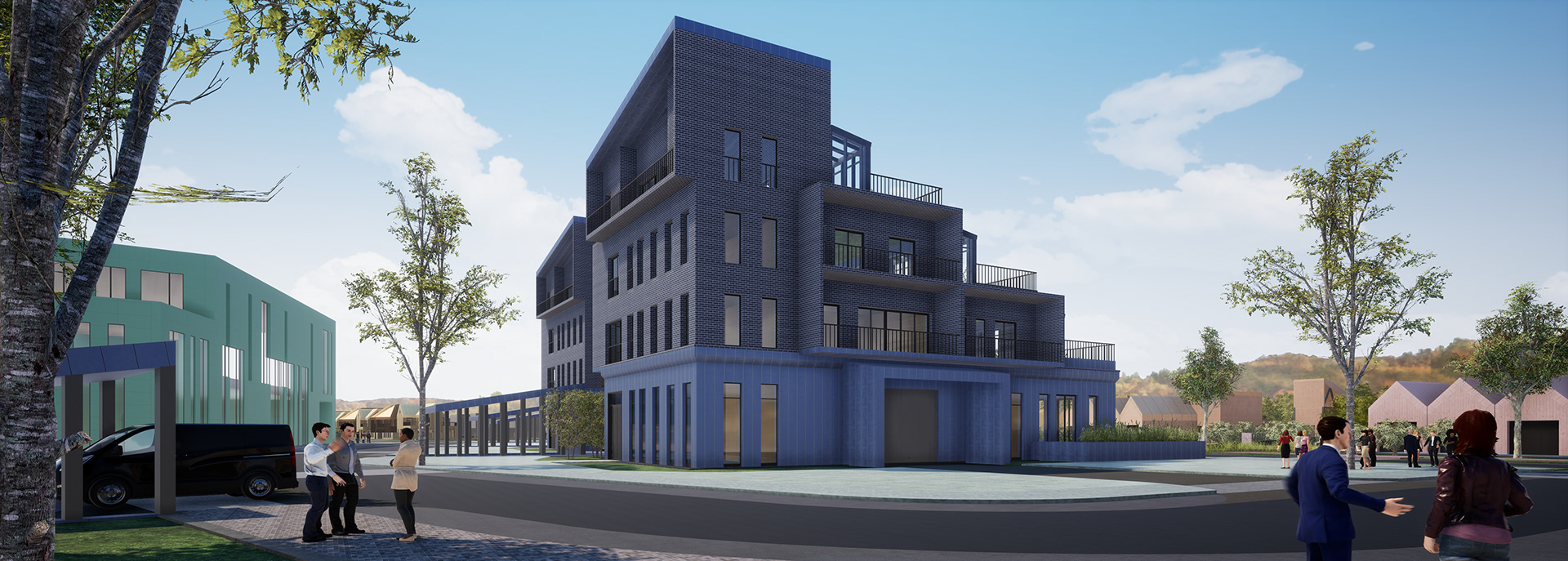 高密度和低层多功能木结构住宅区丨波兰比得哥什丨Damian Dominiczak-212