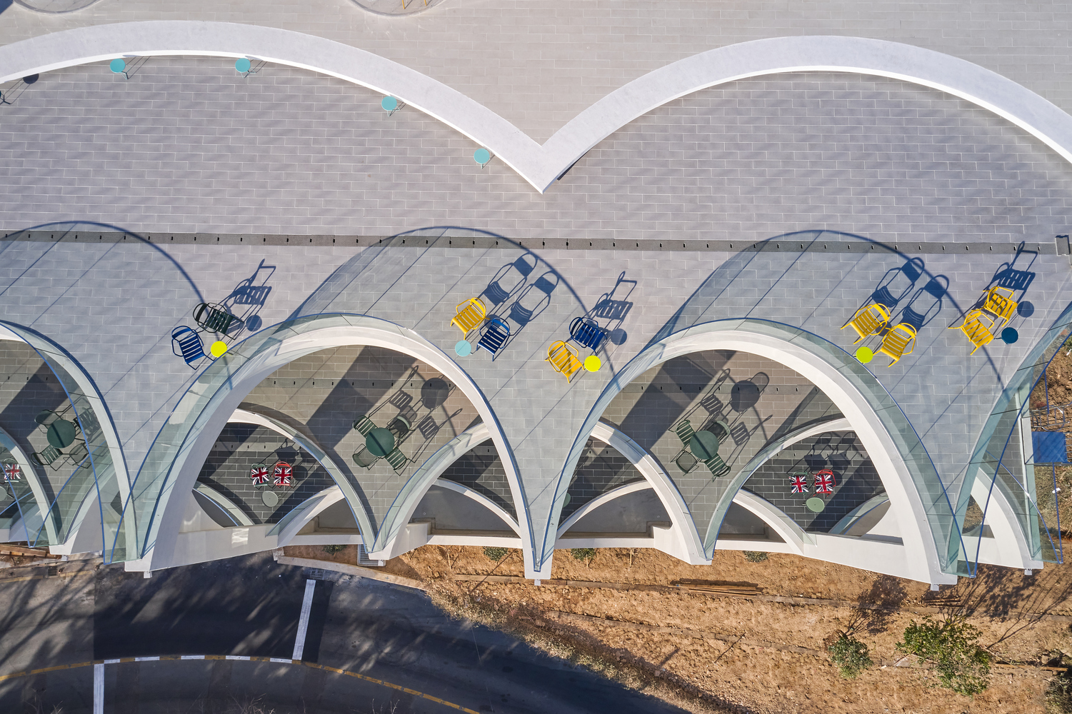 Sense of the Sea Café | 韩国 Busan 海岸半圆形建筑设计-31