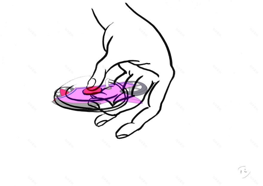 “Motorcycle Spinner”指尖陀螺玩具插画及手册设计丨Catie Doa-10