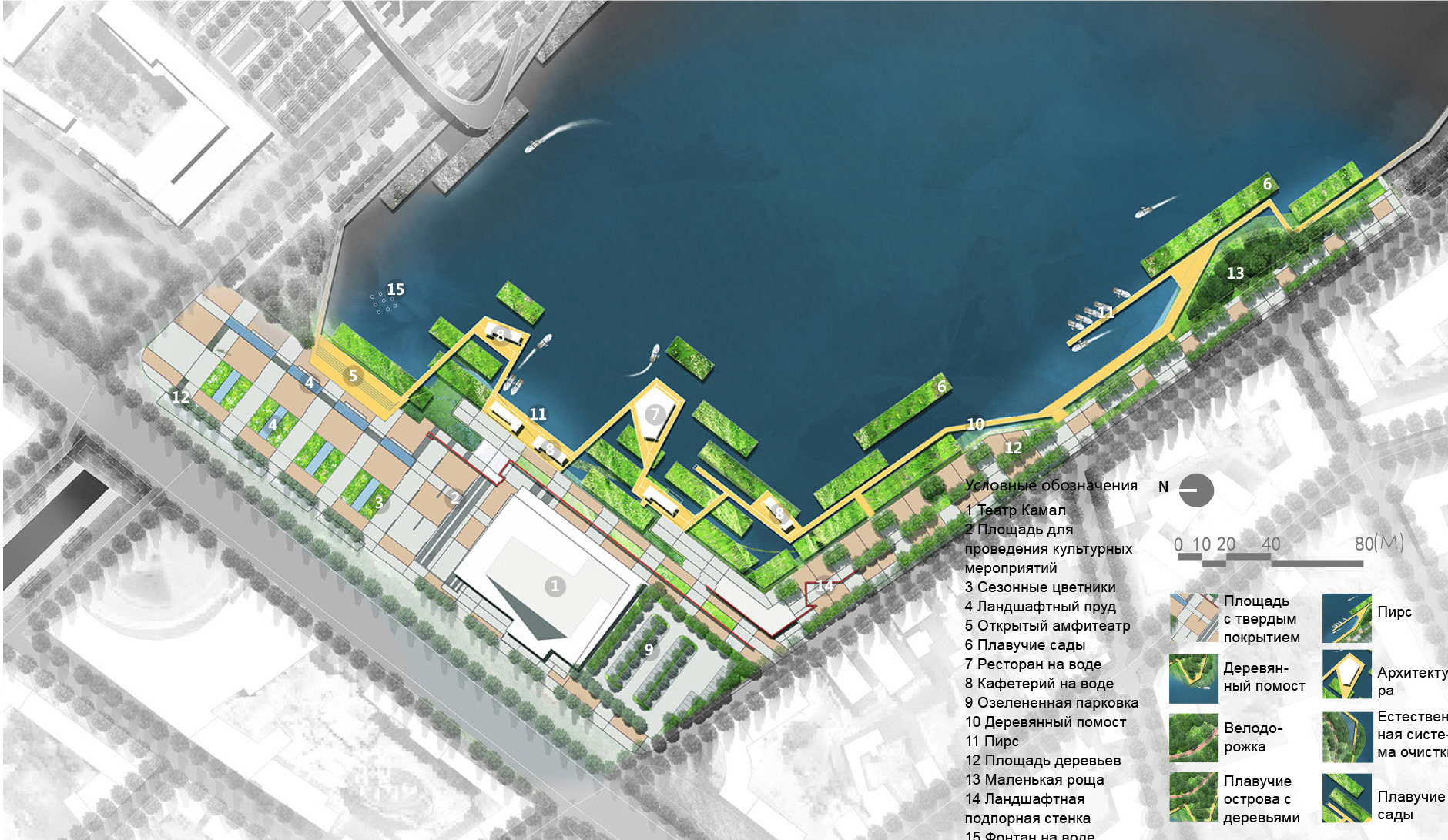 喀山湖重建丨俄罗斯喀山丨Turenscape,MAP Architects-31