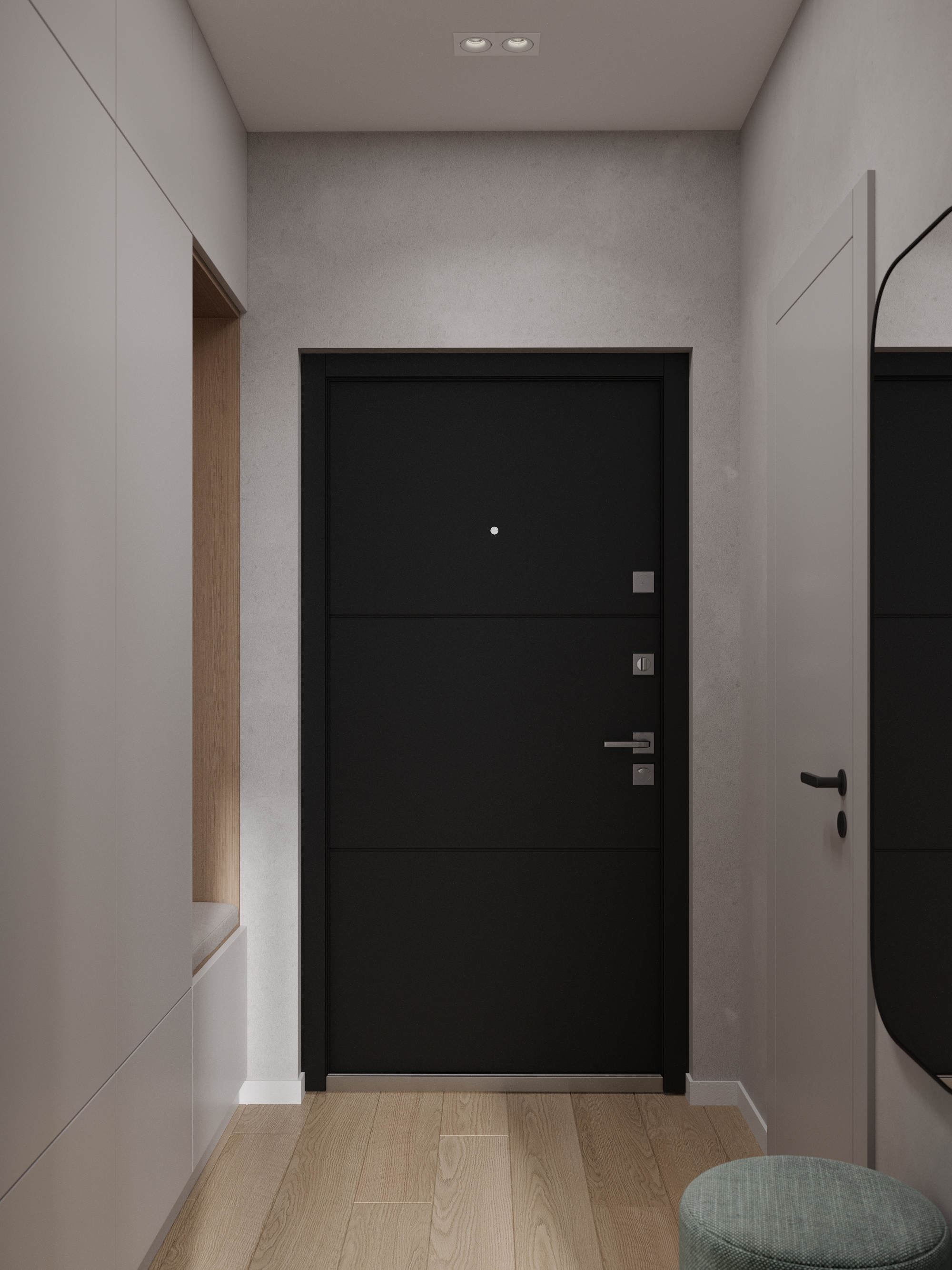 Дизайн студии под сдачу в аренду в СПБ-0