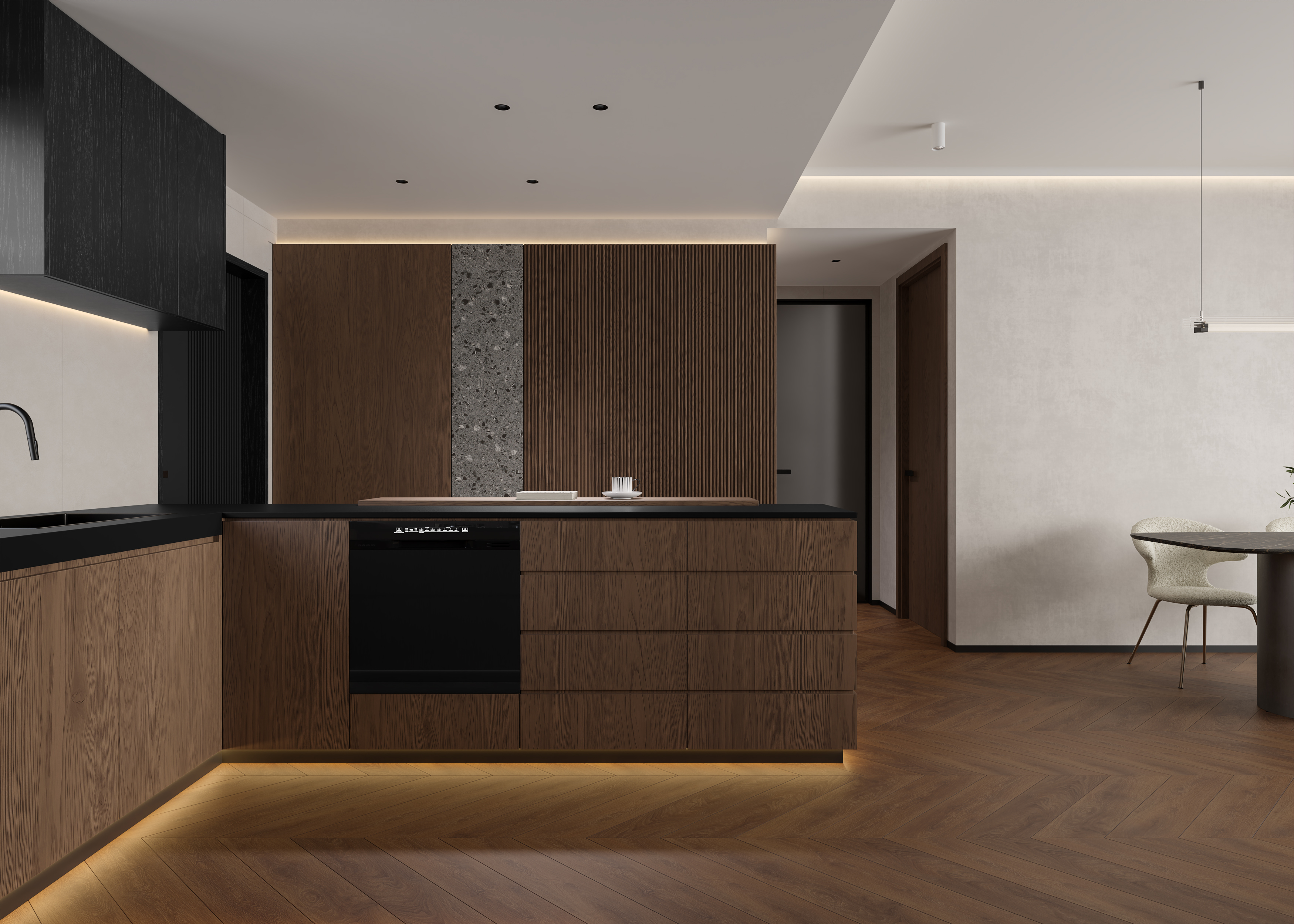 现代中古效果图表现-11