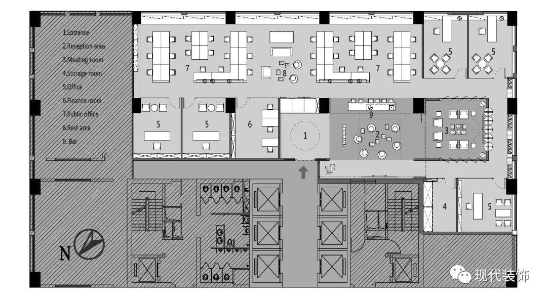 昆明中鸿联合建筑办公室 | 水泥与木质的简约魅力-20