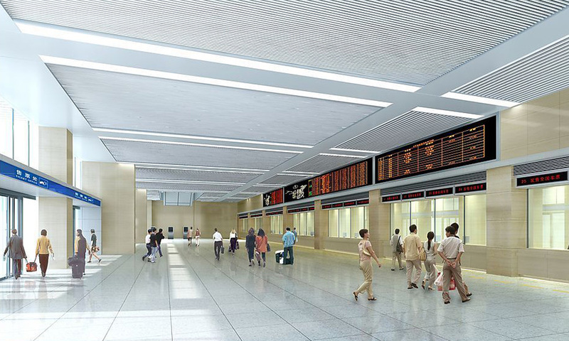 售票厅室内设计案例效果图-8