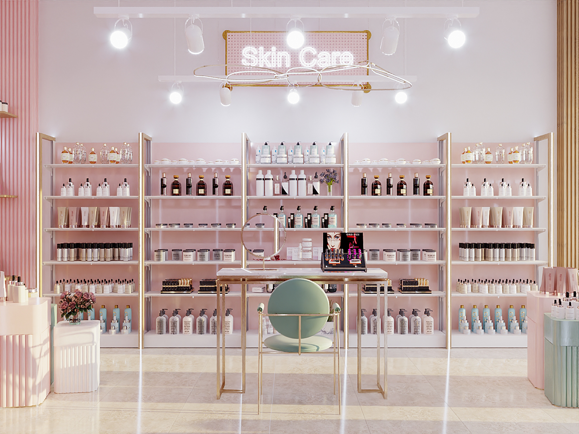 cosmetic center architecture - interior design-11