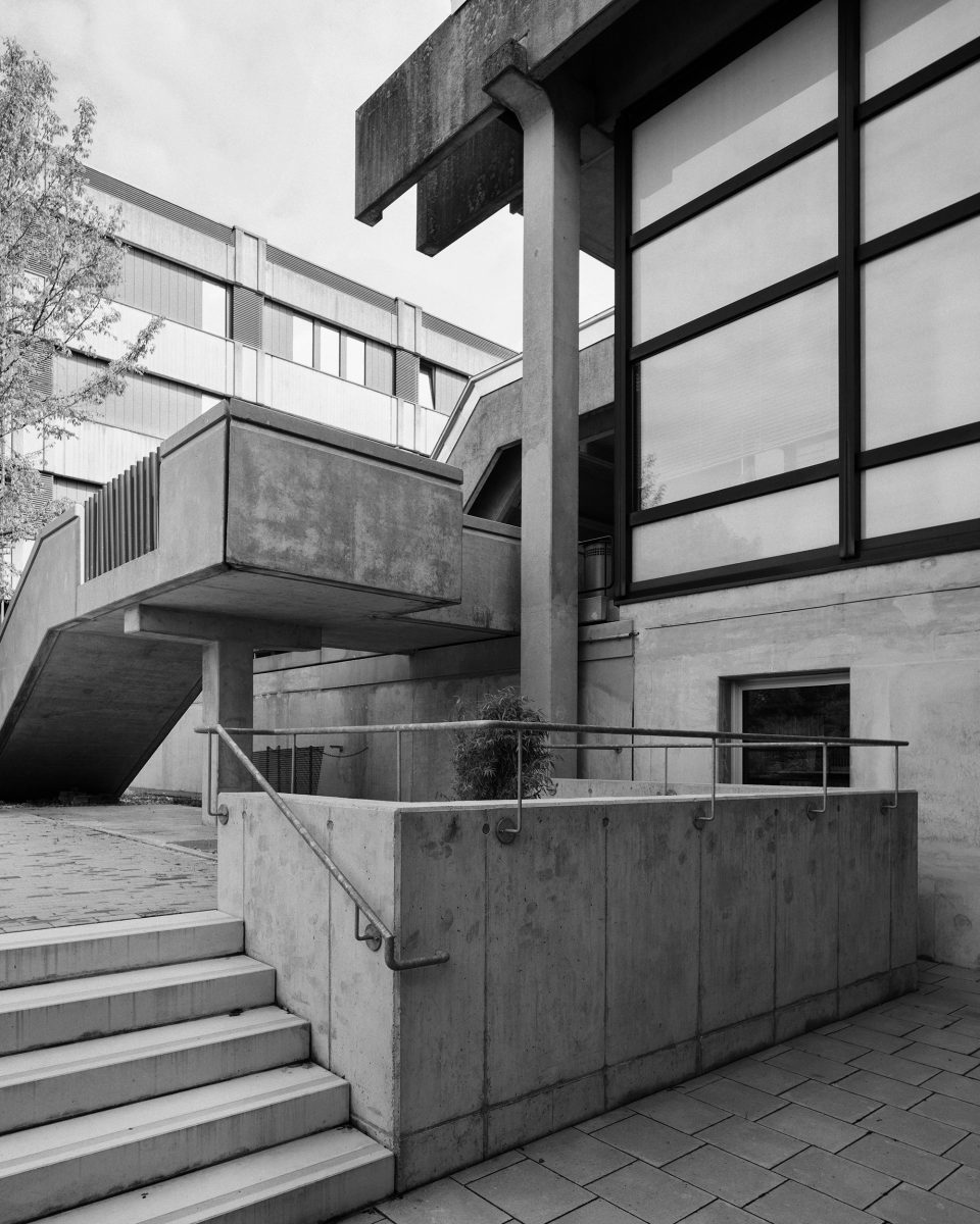 化学系楼内新研讨室及紧急楼梯与出口丨德国慕尼黑丨Lea Soltau,Florian Fischer-13