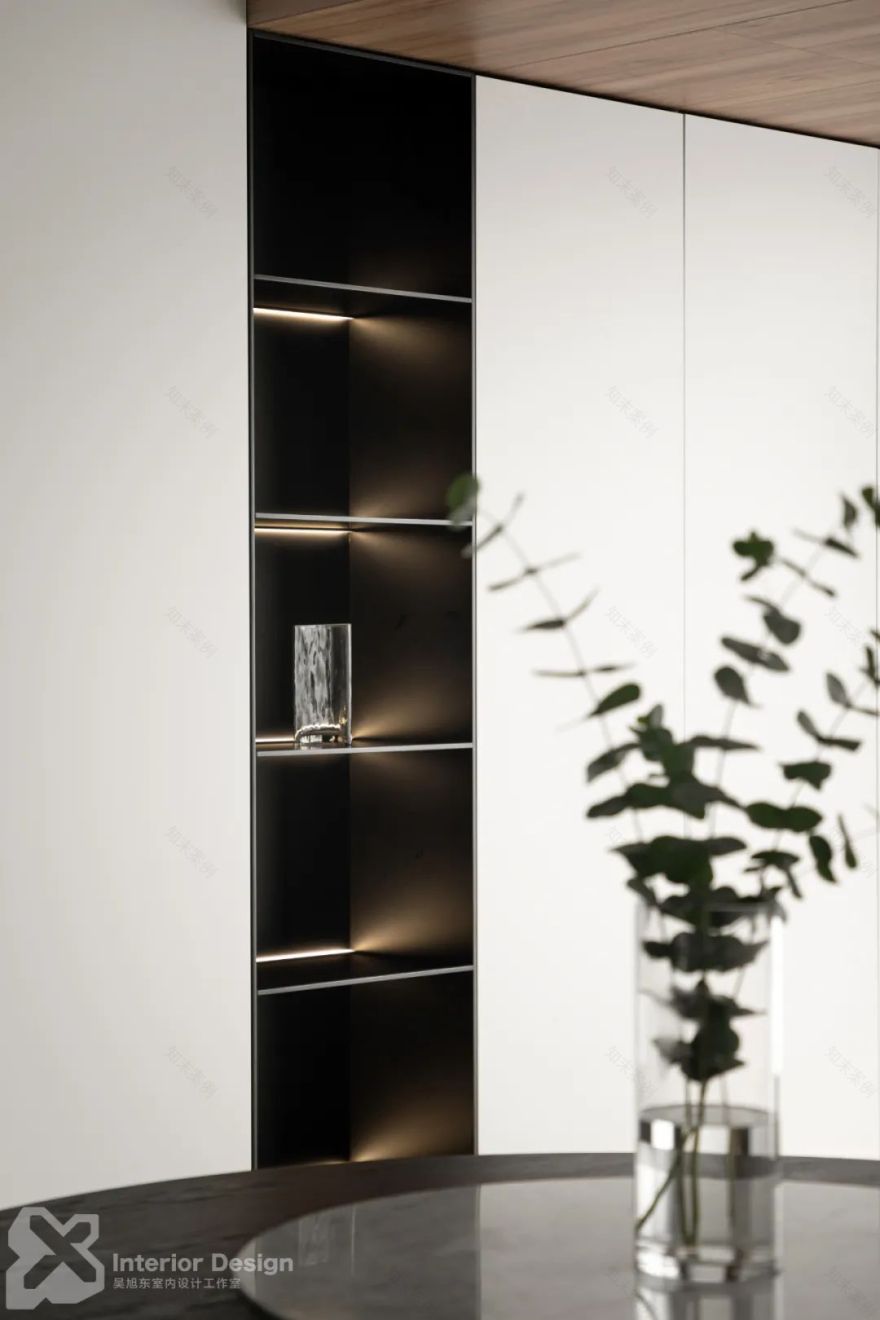 东阳 420㎡极简复式,黑白灰构建纯粹空间-53