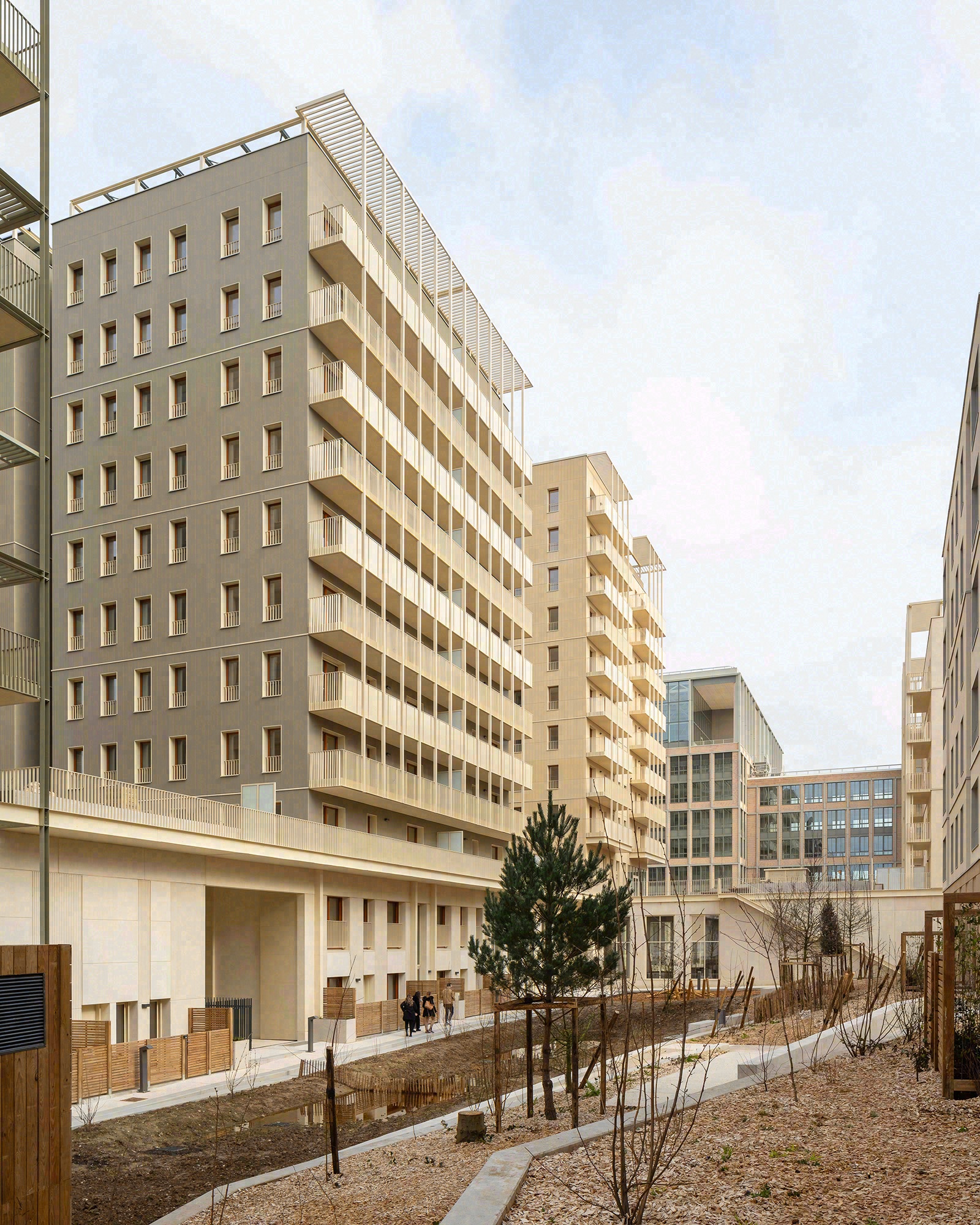 运动员村 E2B 地段丨法国丨CoBe Architecture & Paysage-33