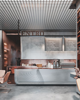 Entro Cafe 室内设计丨埃及丨Novelty Design Studio