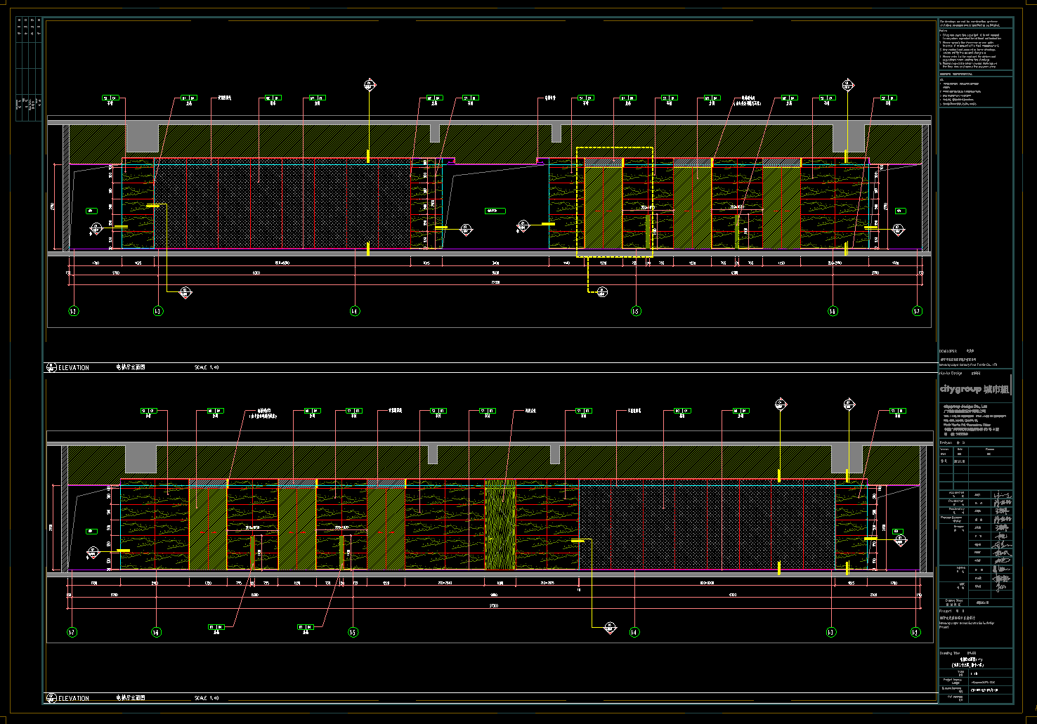 城市组 | 国际办公楼大堂公区 | 施工图-12