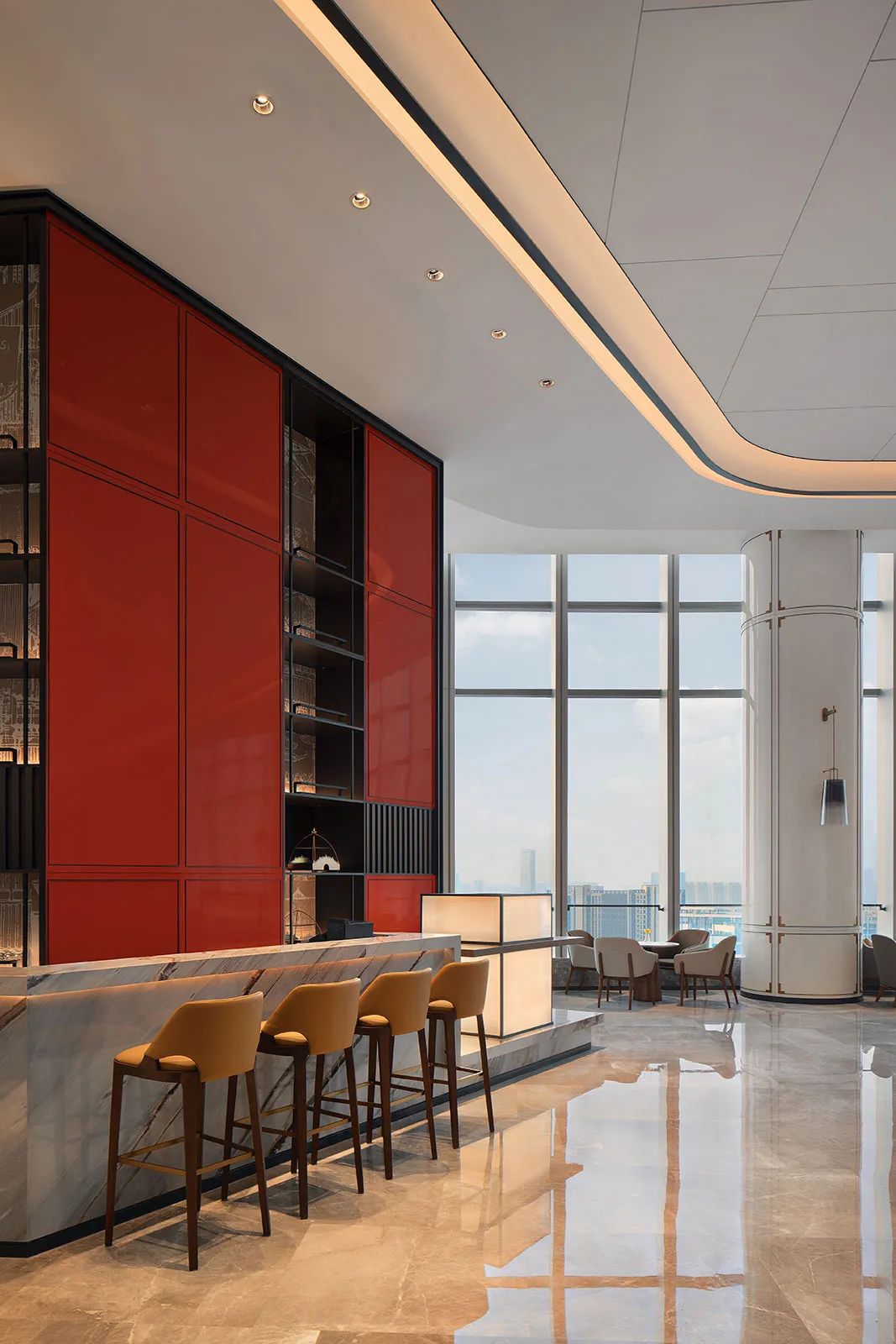 杭州奥克斯中心皇冠假日酒店丨中国杭州丨万景百年室内设计有限公司-88