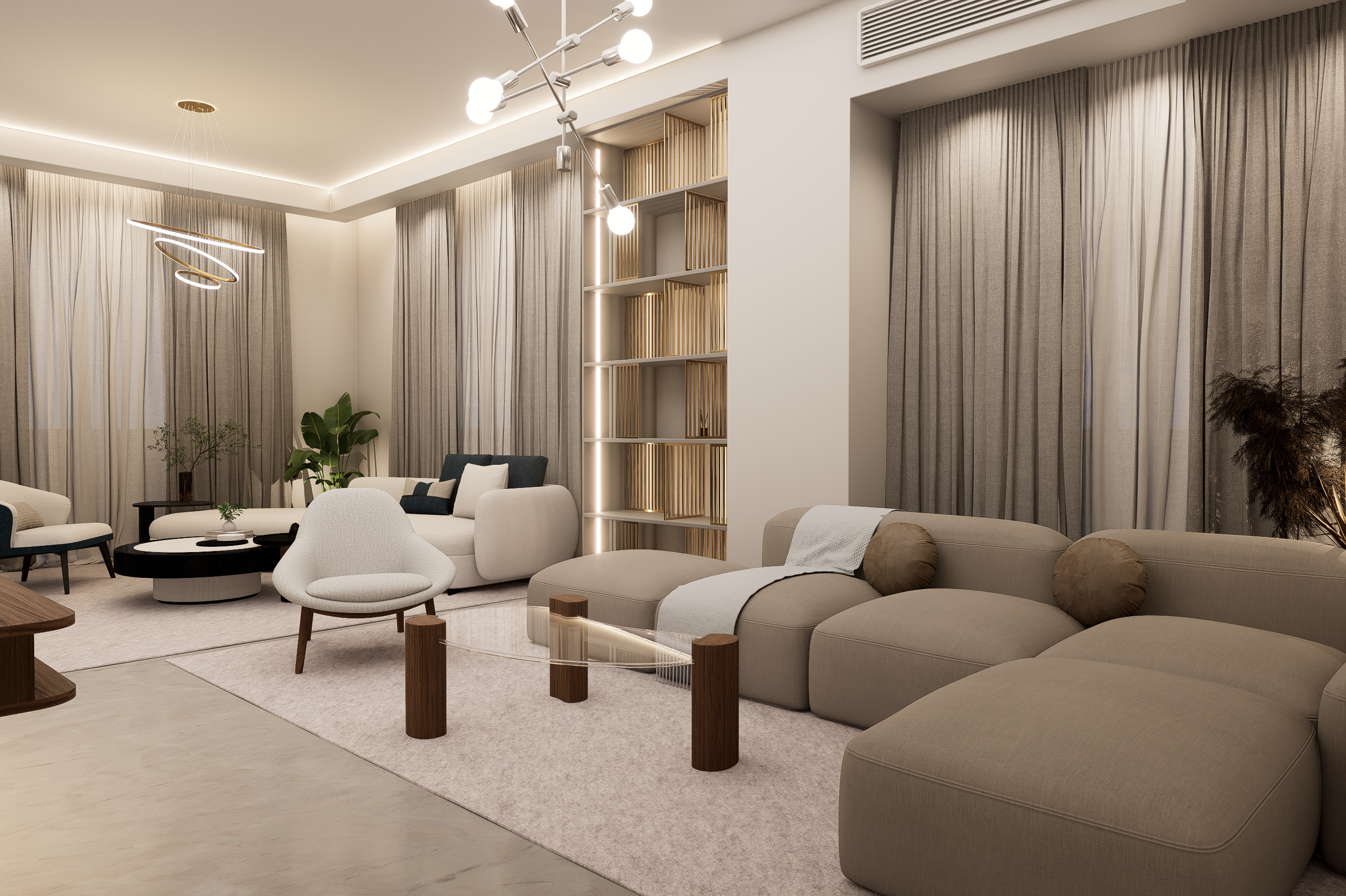 Grand Horizon | Dual Reception & Dining Suite-1