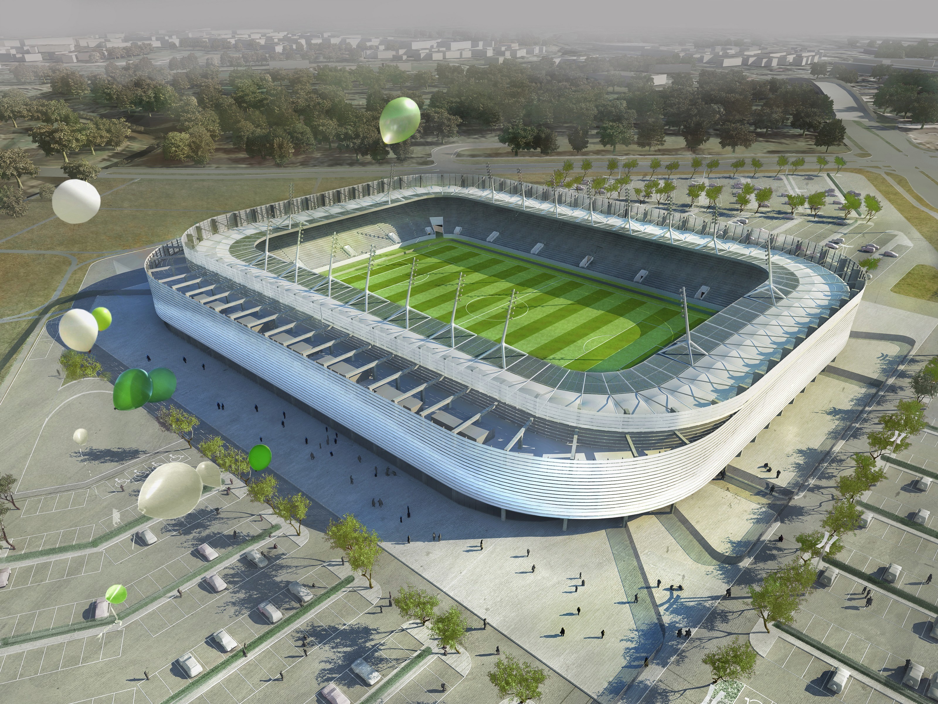 波兰卢布林体育馆,现代功能与视觉冲击的融合-33