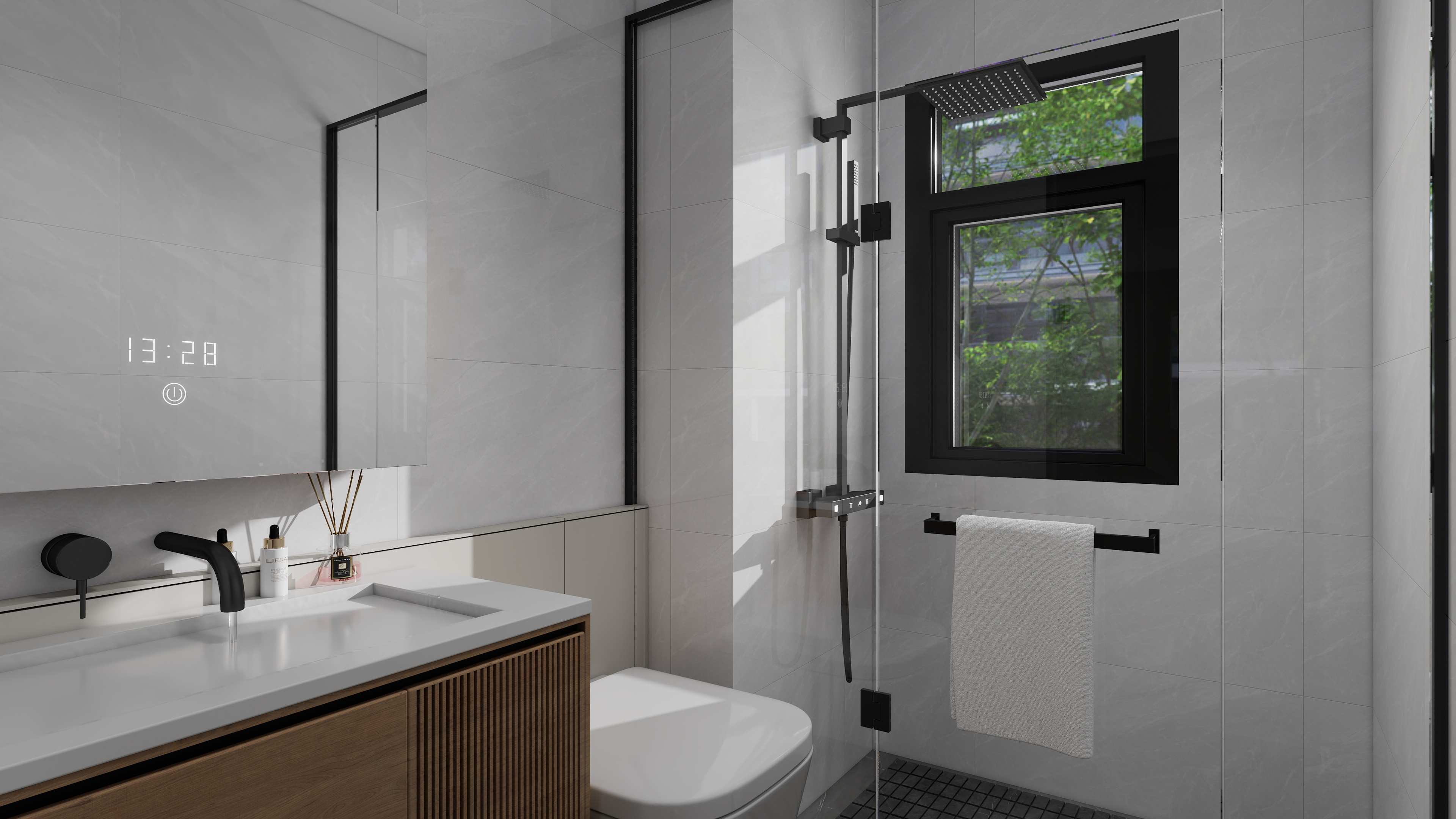 《黄埔·简居》98㎡现代简约实装案例丨中国广州丨广州市至雅设计装饰工程有限公司-46