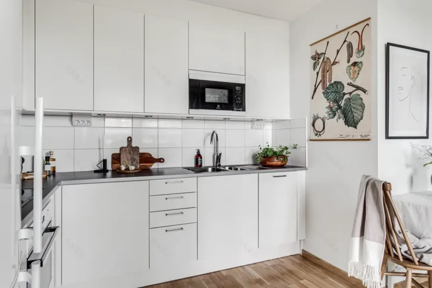 自然风 39m2 小户型公寓设计-7