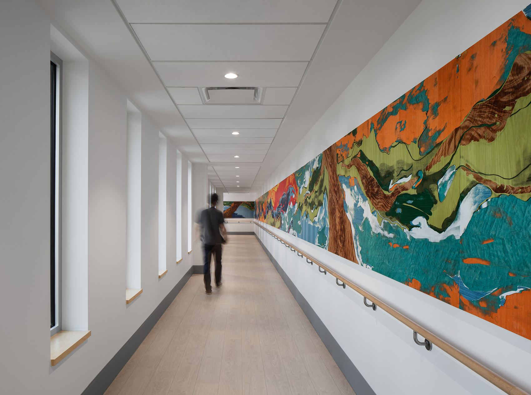 Le cycle du présent装饰壁画，加拿大 / Yechel Gagnon-21