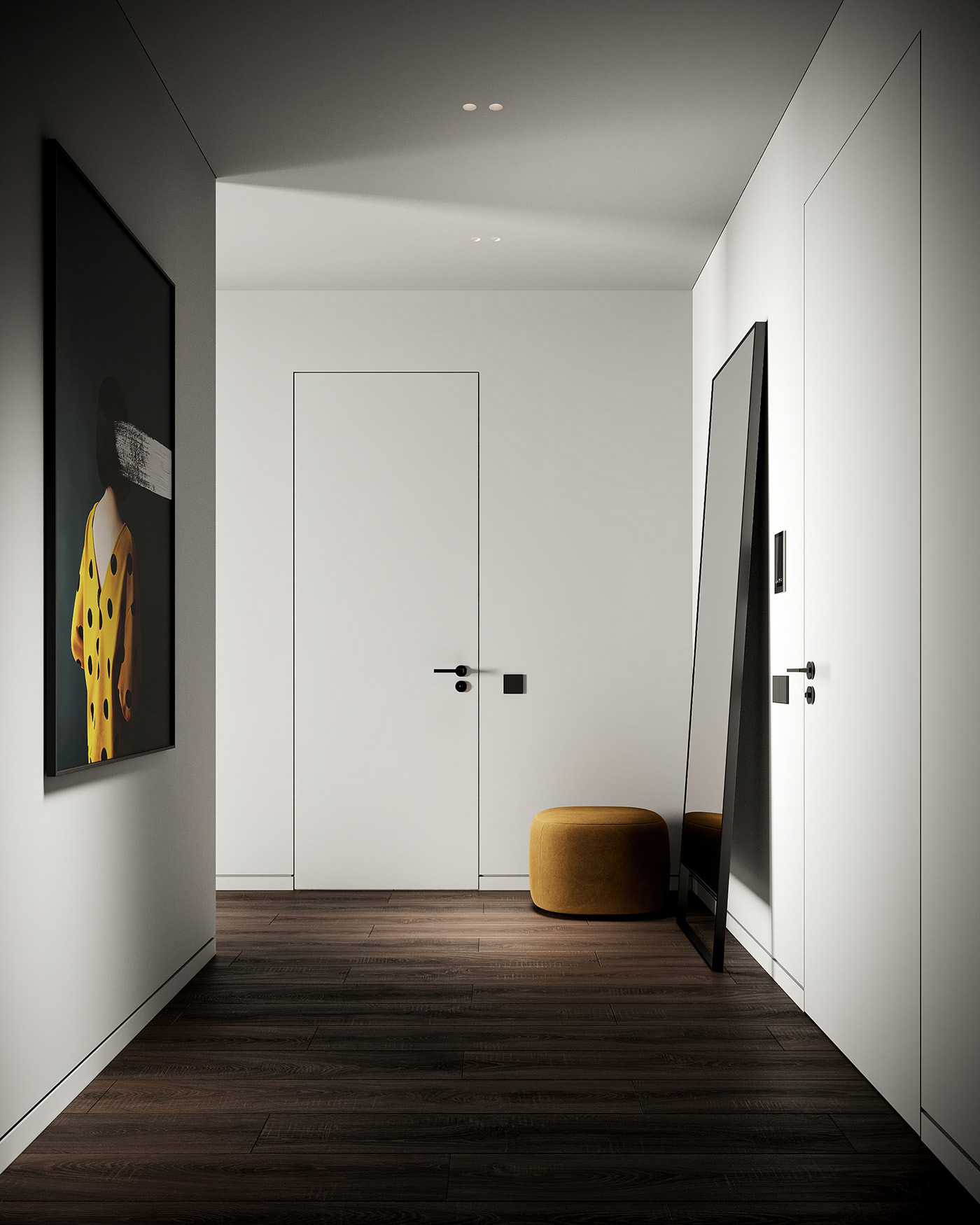 纯净黑白，简约空间设计！-8