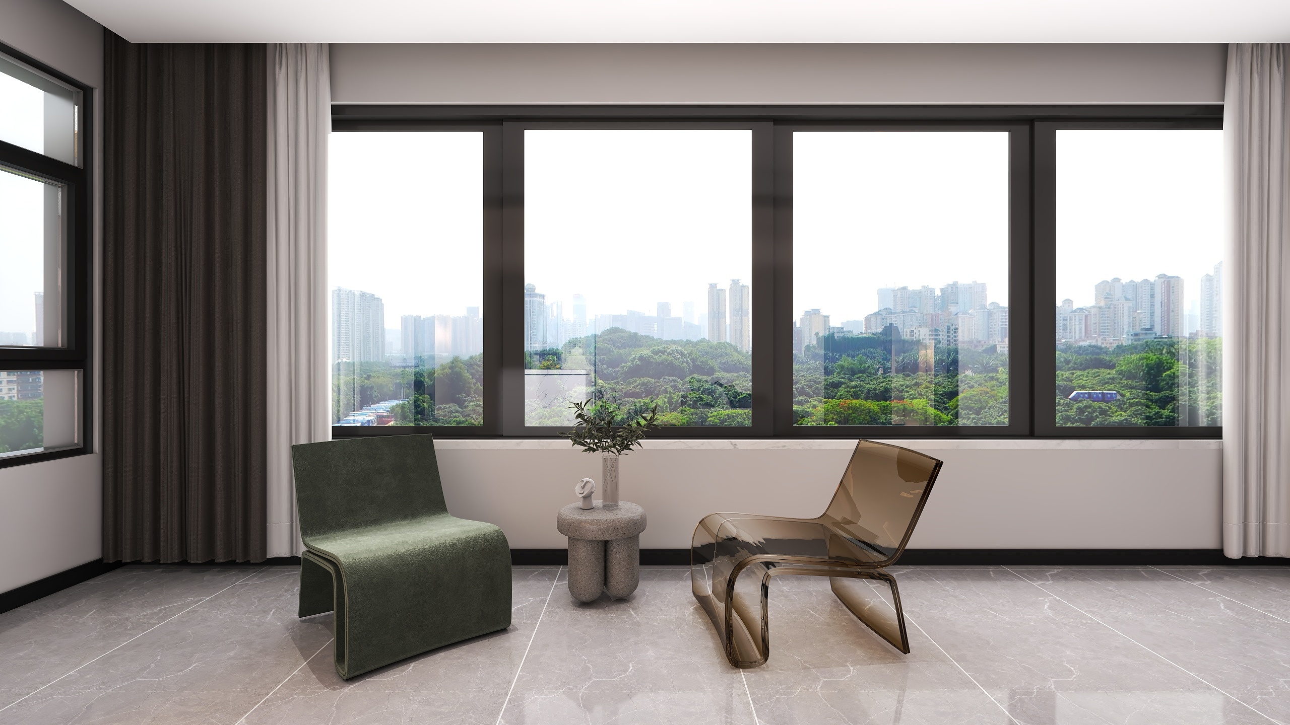 四川成都华府悦璟（114平方现代简约三居室）-33