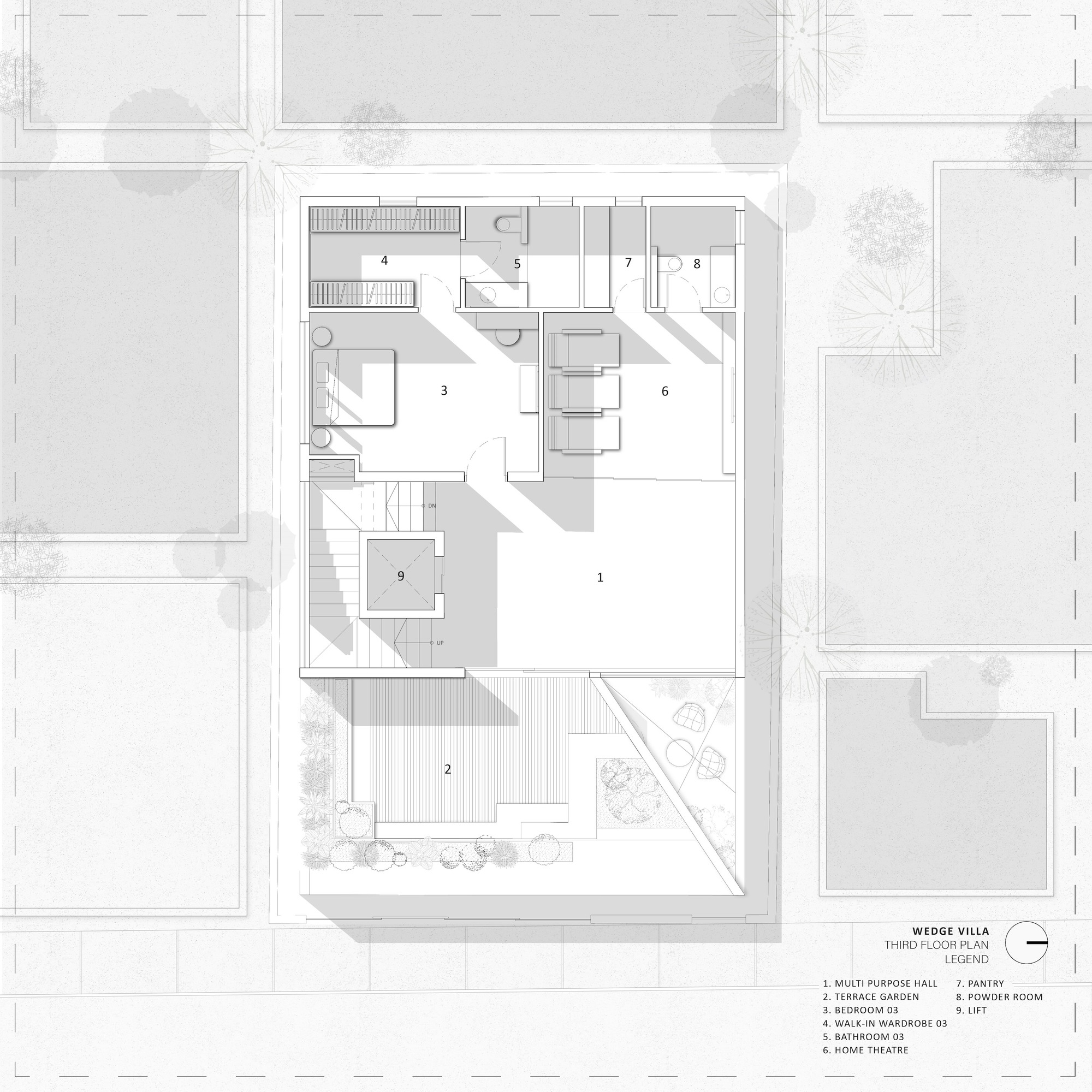 Wedge Villa 别墅丨印度班加罗尔丨Cadence-36
