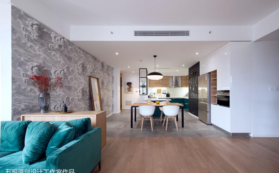 春晖园北欧风别墅,绿色元素打造舒适空间-12