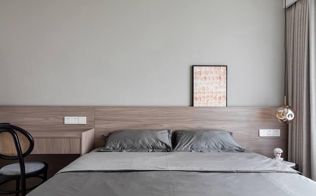 89㎡小三居现代简约设计-67