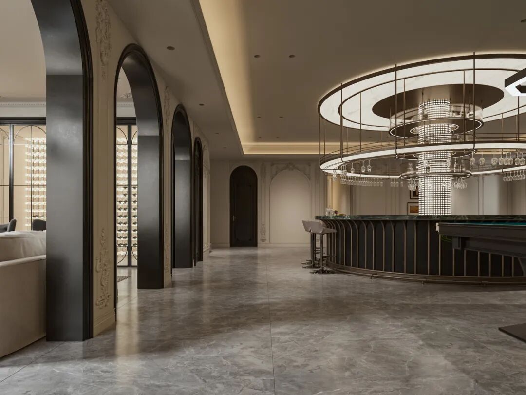 P.W.璞物设计丨多伦多1300㎡独栋别墅，雕花琢韵墅写人生-136