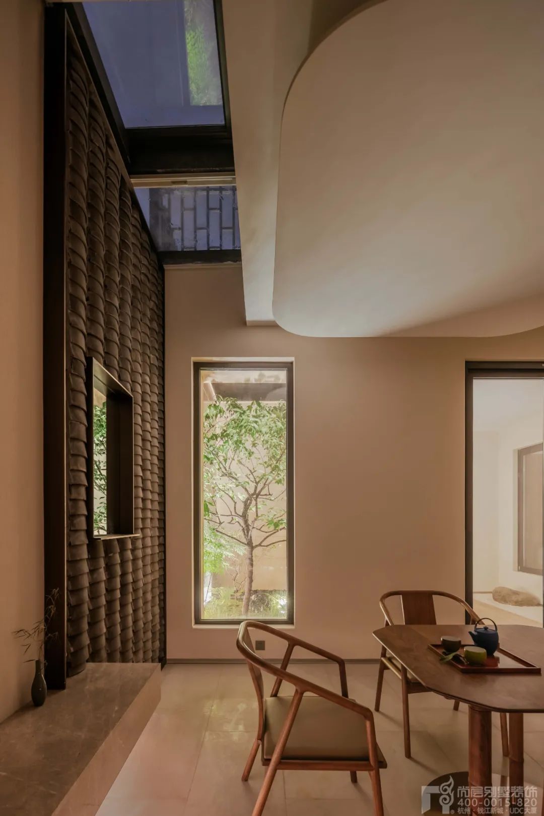 新中式闲庭深院丨中国杭州丨尚层别墅装饰-30