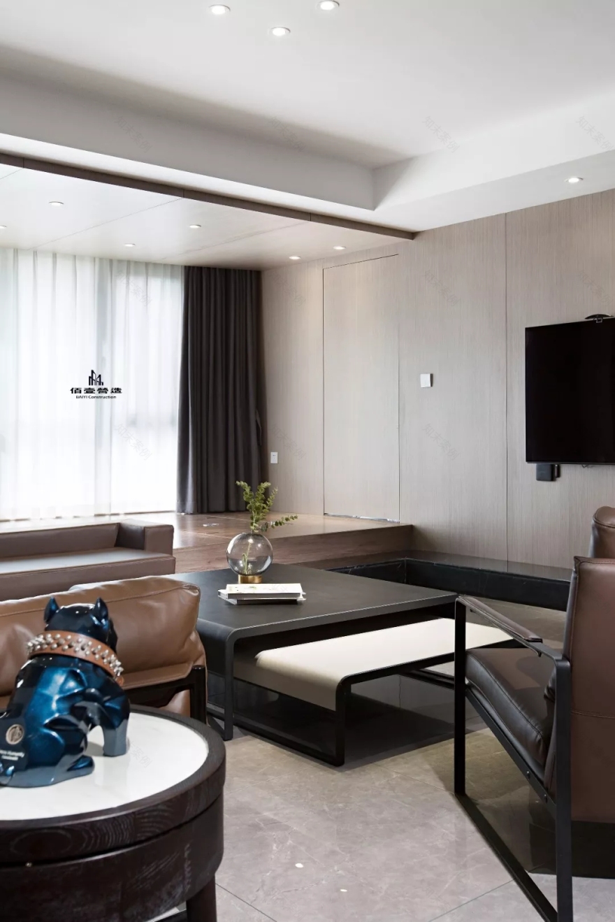 现代简约,留白生活的遐想——镇江永隆城市广场 190 平米设计案例-25