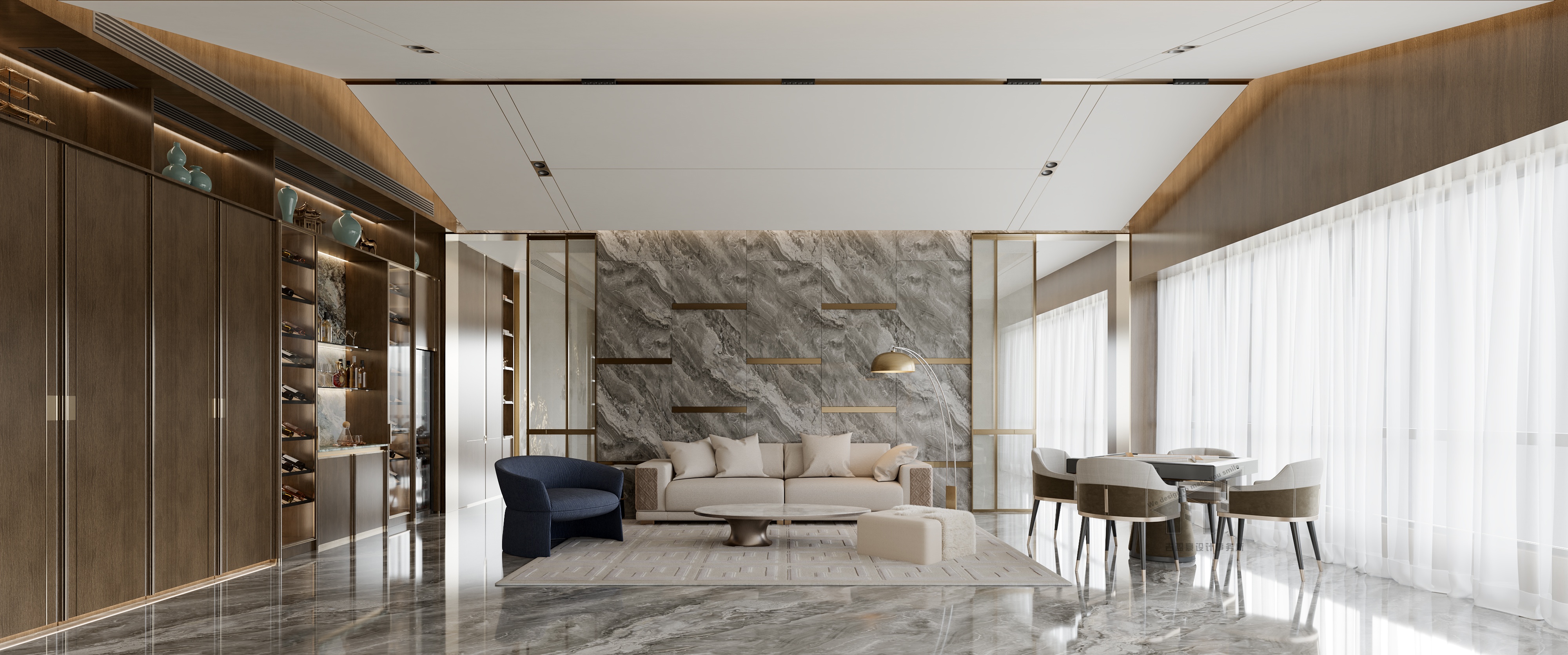 吉盈豪设计| 流动与凝聚 会所空间的叙事-11