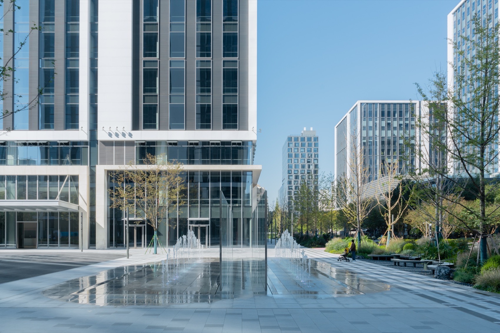 杭州黄龙国际中心四期景观设计丨中国杭州丨PLAND 博度景观设计-39