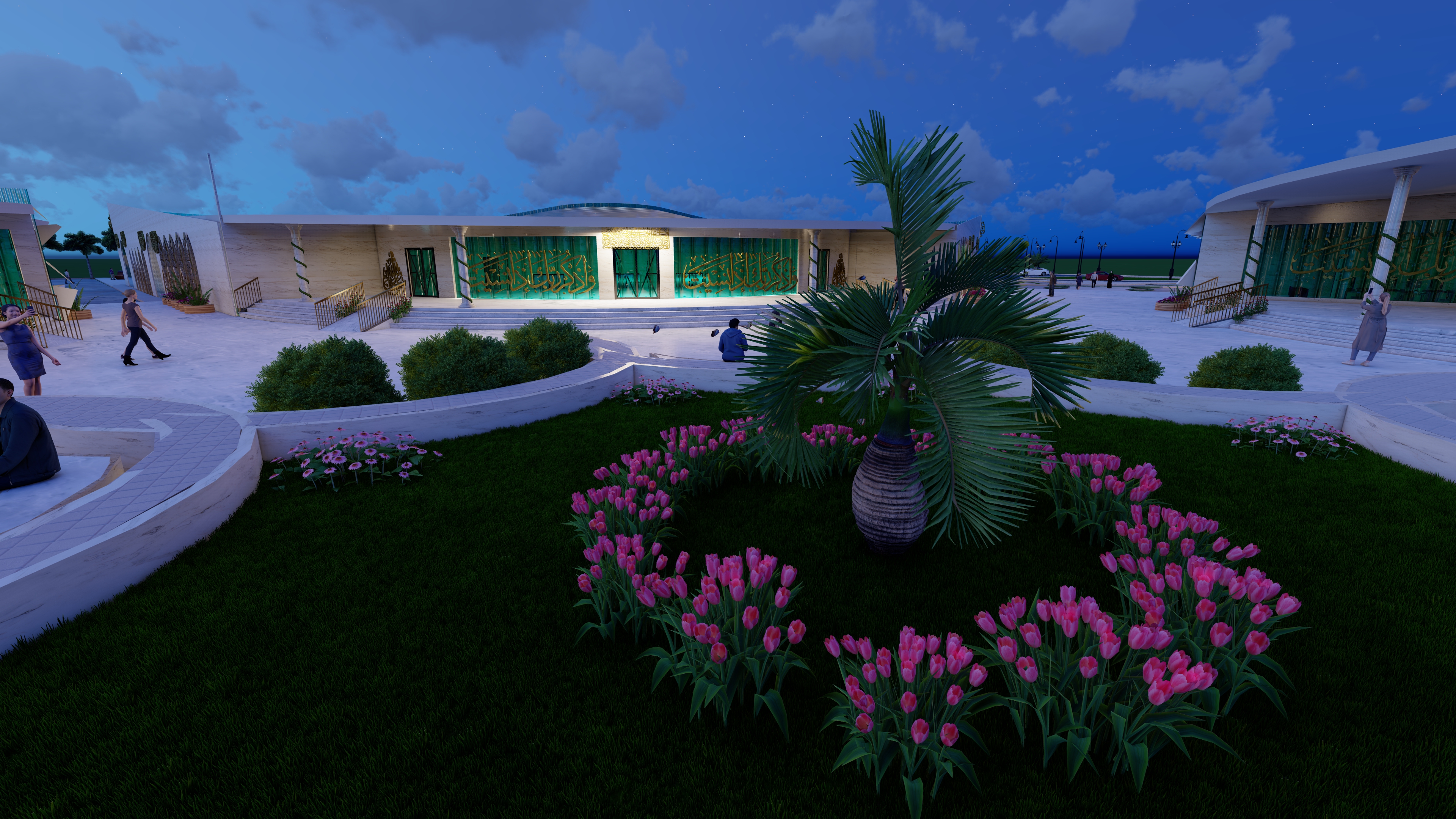 GRADUATION PROJECT ( ISLAMIC MUSEUM IN NEW RASHID )-16