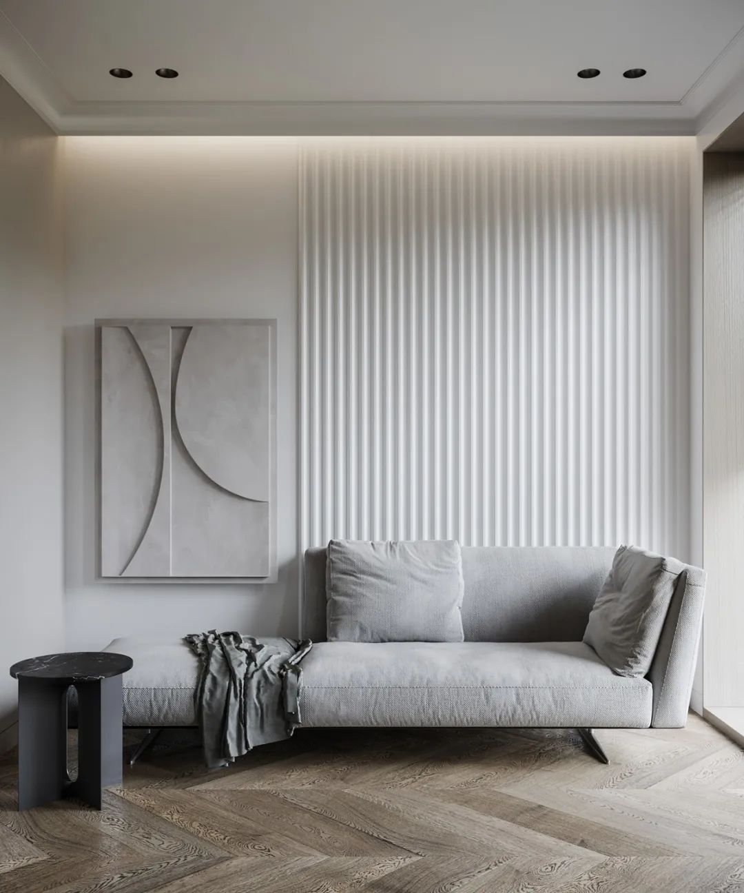 105㎡现代简约家居-23