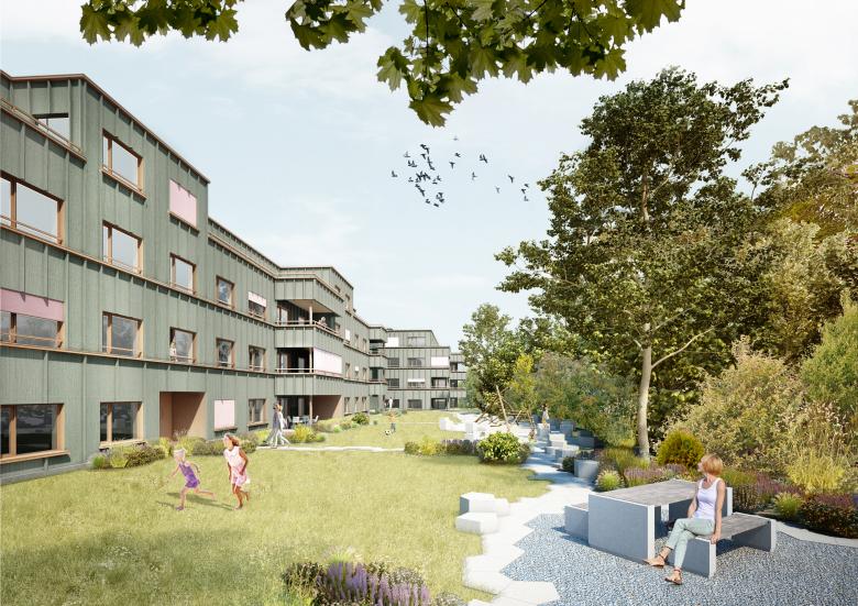 苏黎世 Thujastrasse 住宅区替代新建筑丨瑞士苏黎世丨Andri Cajos Architekten AG-1