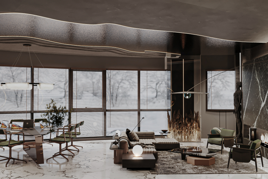 豪华办公室设计丨加拿大多伦多丨saeed kamali,Dk-9