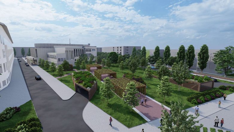 诺维萨德巴诺维纳地下车库上方地面景观设计项目丨待招标确定-21
