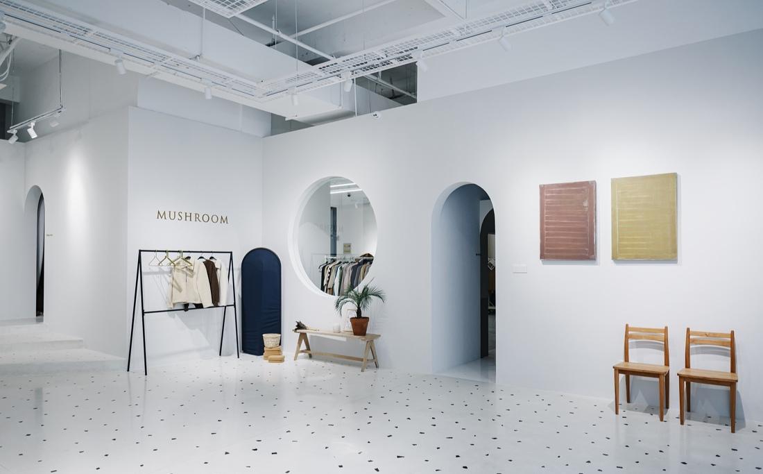 Mushroom 服装店 | 圆拱形空间的趣味与灵动-6