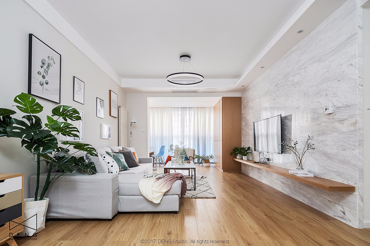 清新北欧风，河畔新世界——成都河畔新世界住宅  喜屋设计-3