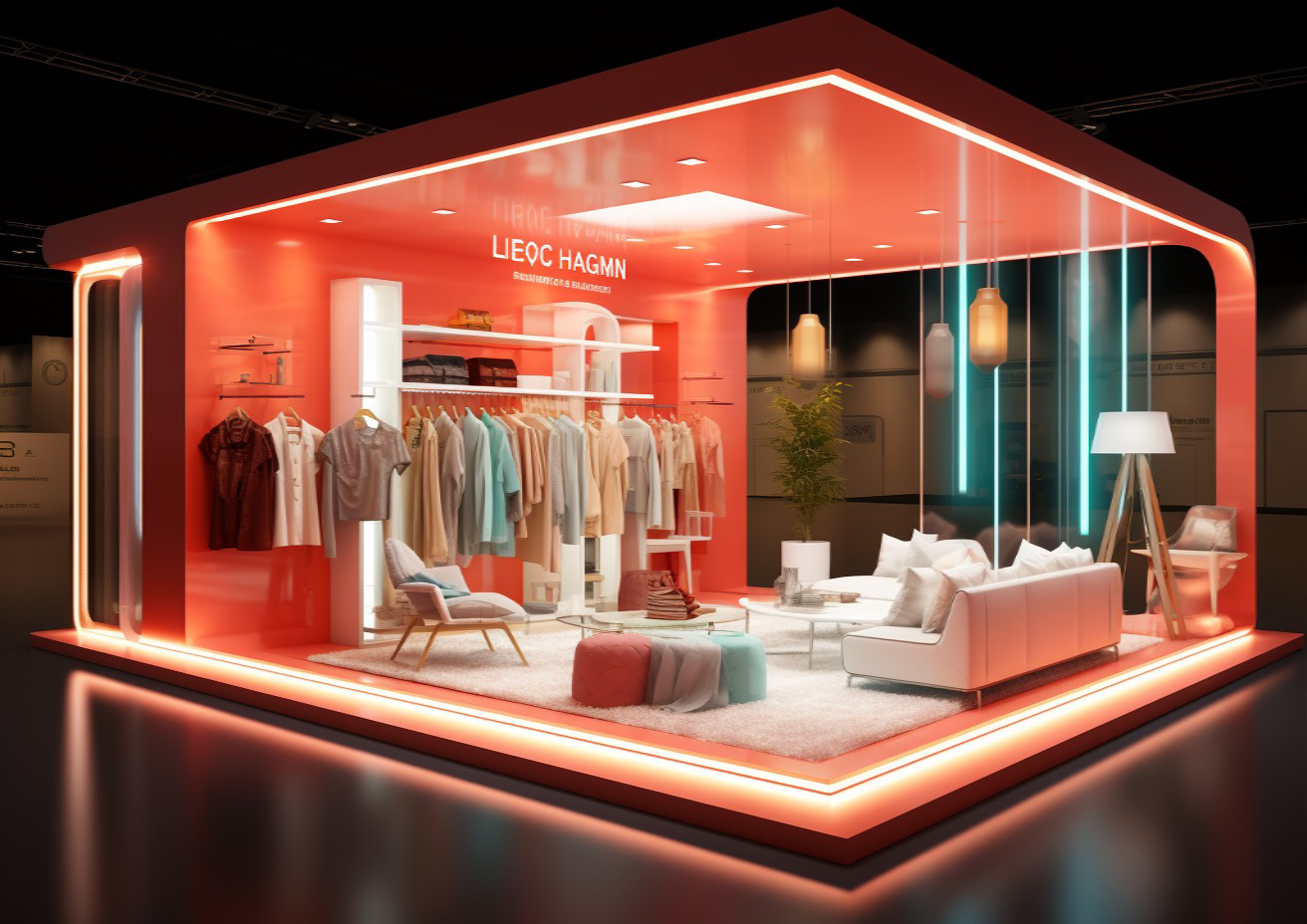 AI展台，AI展台设计，展览设计，展台设计，-14