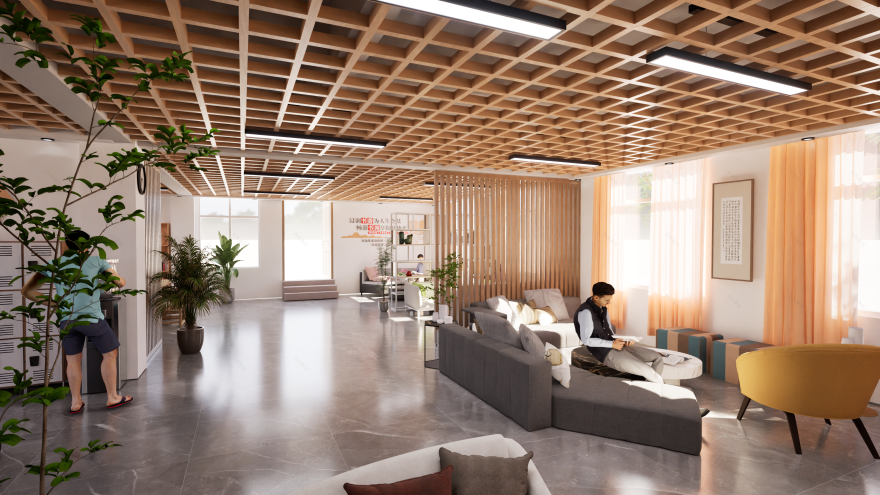 魅力“职工之家”设计 / 健身房-17