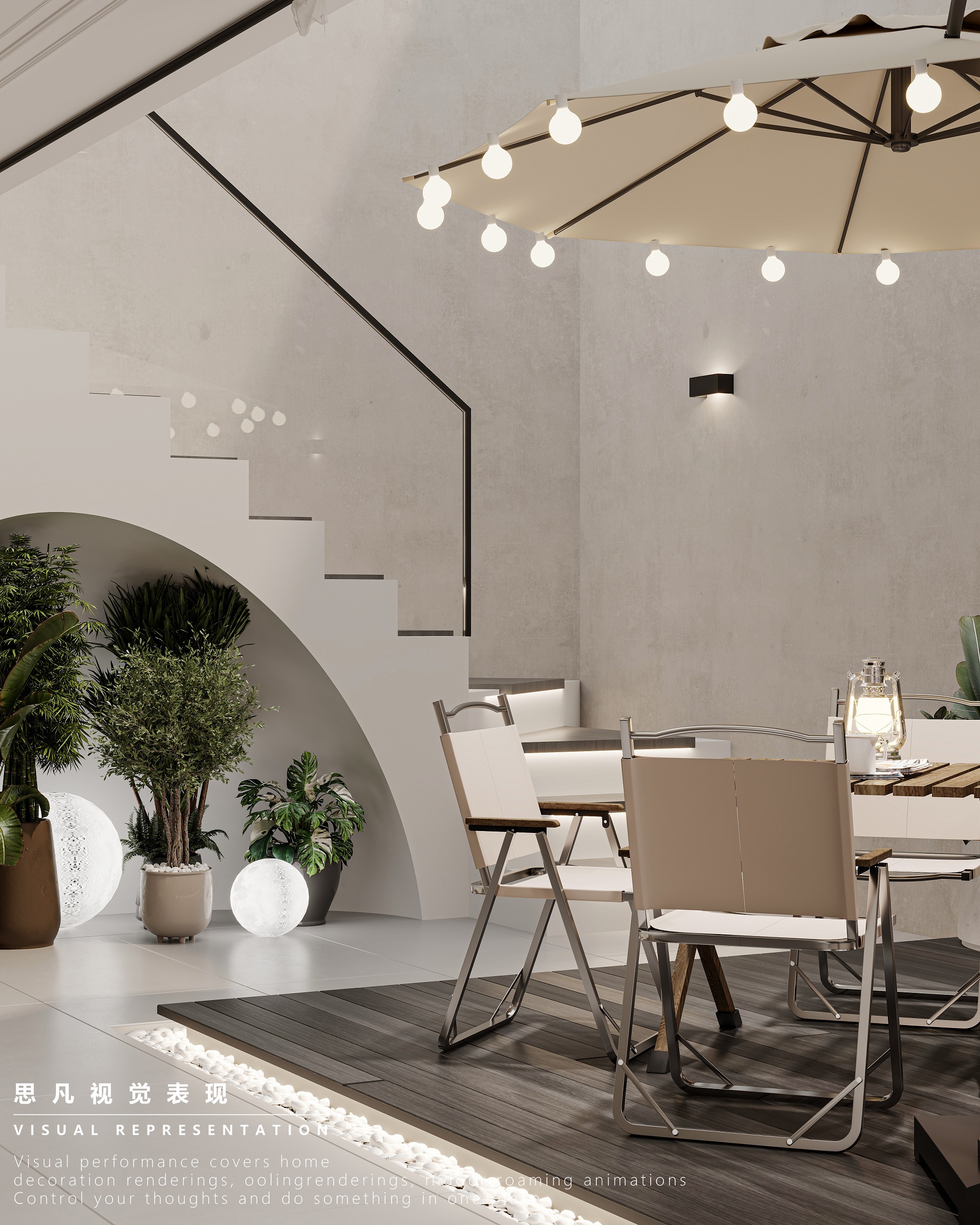 法式地下室后花园丨思凡视觉-6